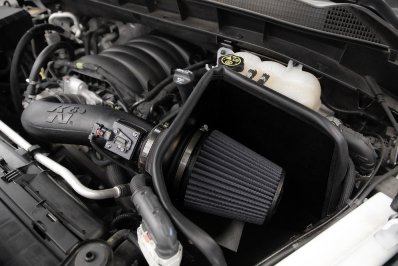Chevrolet Silverado 1500 Performance Air Intake - K&N Engineering - DRYFLOW - `19-`27